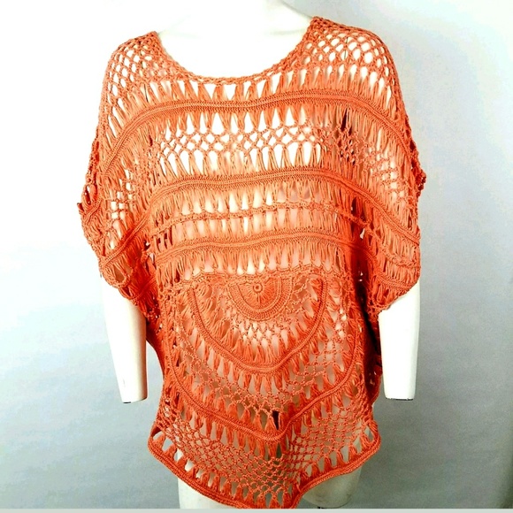 CB Established 1962 Plus 2X Knit Top Peach - Picture 2 of 8